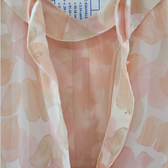 Sunlit 70s Floral Chiffon Dress—Pair with‎ Boots & Denim Jacket, Sz 10 - Picture 12 of 16